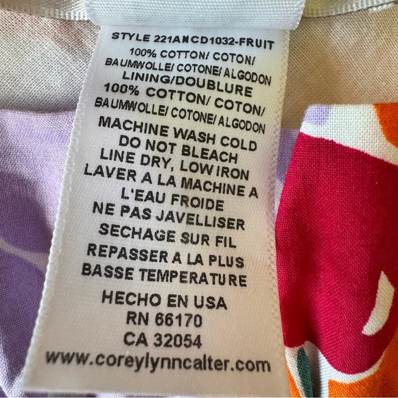 Anthropologie Corey Lynn Calter Tutti Frutti Tunic Dress Size XS - Picture 4 of 10